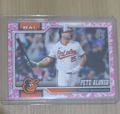 Topps Pete Alonso 99枚限定 サクラ MLBカードのサムネイル