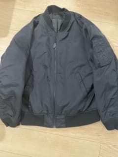 UNIQLO MA-1 フライトジャケット ブラック　XL
