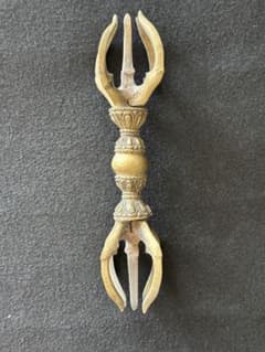 五鈷杵 密教法具 チベット お守り厄除け 長さ22cm 重さ555g 降魔杵B 81l67tCKoJL._AC_UL210_SR210,