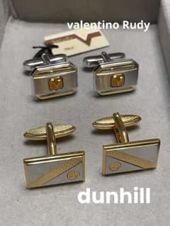dunhill カフス & valentino Rudy カフス - メルカリ