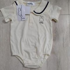 ⭐️新品・未使用⭐️ミッフィー　ベビー　ロンパース  半袖　80 ホワイトのサムネイル