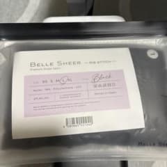 BELLE SHEER 着圧レギンス Lブラックのサムネイル