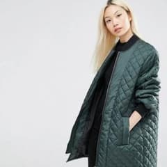 2500円値下☆新品asosキルティングコート☆国内最安値のサムネイル