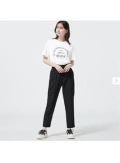 GU　ストレッチテーパードパンツのサムネイル