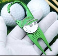 【新品】Malbon Golf マルボン グリーンフォーク マーカー付きのサムネイル