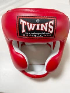 twinsヘッドギアSサイズ赤のサムネイル