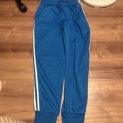 adidas ジャージパンツ ブルー 3ストライプのサムネイル