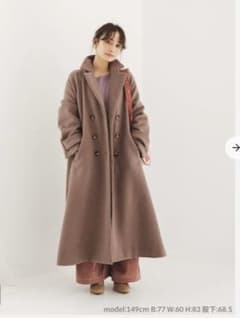 コヒナ cohina バックフレアチェスターコートのサムネイル
