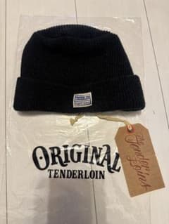 TENDERLOIN テンダーロインK-Seven期 ツバ付ニットキャップ黒 - メルカリ