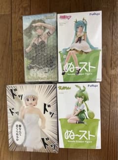 フィギュア 4点セット 初音ミク ずんだもん ぬーどるストッパー - メルカリ