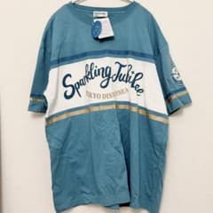 新品タグ付き】ディズニーシー 25周年ジュビリーブルー Tシャツ - メルカリ