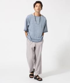 ハレ　タッグワイドパンツ　グレーのサムネイル