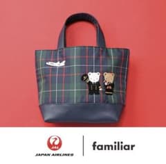 familiar ファミリア JAL 日本航空 機内販売 トートバッグ ミニ - メルカリ