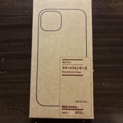 無印良品 iPhone15 Pro用 再生TPUケース ホワイトグレーのサムネイル