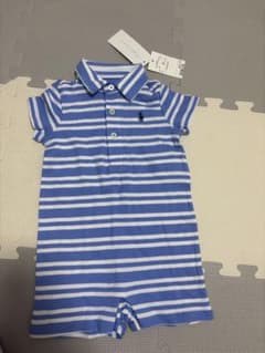 Ralph Lauren ストライプロンパース 6M 70のサムネイル