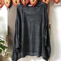 マライカ  ストーンウォッシュ ブラック カットソー❤️のサムネイル