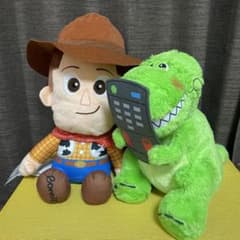 トイストーリー 5ウッディ レックス　ぬいぐるみ セット