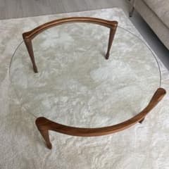 porada ポラダ ジオット ガラステーブル - メルカリ