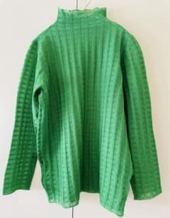 【完売品】PLAID SHEER TURTLE KNITのサムネイル