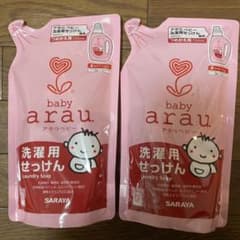 アラウベビー　洗濯用せっけん720ml つめかえ用　2個セットのサムネイル