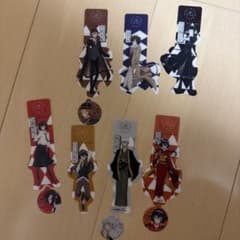 文豪ストレイドッグス キャラクターしおり 8点セット 和風デザイン