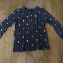 GapKids スカル柄 ヘンリーネック 長袖カットソー 140のサムネイル