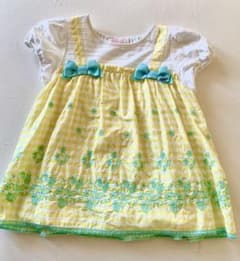 mezzo pianoの可愛いワンピース　2枚セット100cmのサムネイル