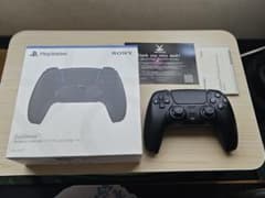 PS5 DualSense ワイヤレスコントローラー ブラックのサムネイル