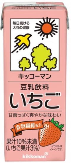 キッコーマン豆乳飲料　いちご18本入1ケースのサムネイル