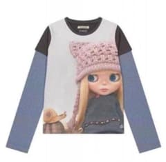 Coyseio ドールプリント 長袖Tシャツ - メルカリ