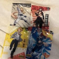 僕のヒーローアカデミア クリアカード 4枚セットのサムネイル