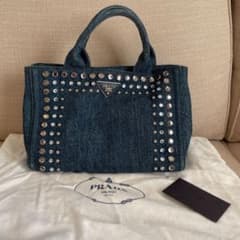 ⭐︎SANA⭐︎様専用　PRADA プラダ カナパ　ビジューのサムネイル