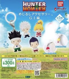 HUNTER×HUNTER 메지루시 액세서리 GI편 세미컴프셋