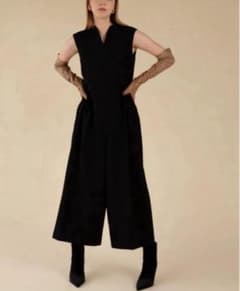 HEVE ハートネックオールインワン 新品未使用 中古・古着通販】Heve (ヘイヴ) ハートネックオールインワン ブラック