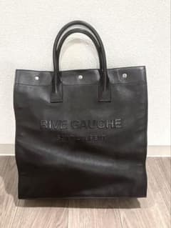 SAINT LAURENT RIVE GAUCHE トートバッグ ブラックのサムネイル
