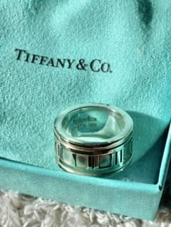 ティファニー アトラス ワイドリング SV925 15号相当 US7.5 - メルカリ