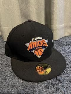 New York Knicks 59FIFTY キャップ 黒【販売終了レア品】のサムネイル