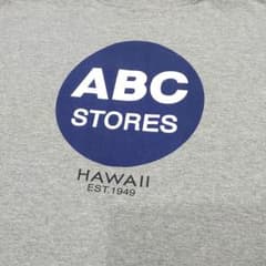 【定番】ABC STORES グレー Tシャツ Lサイズのサムネイル