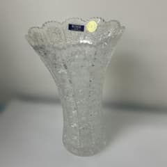 高さ22cm ROSSI ボヘミアクリスタル フラワーベース - メルカリ