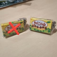 明治チョコスナック☆*きのこの山ミニチュアチャームのサムネイル