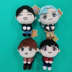 TinyTAN 마스코트 Dynamite 4 개 세트 [신품 미사용]