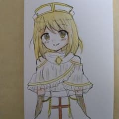 手描きイラスト マルグリート 魔法少女まどか☆マギカ ファンアート ま