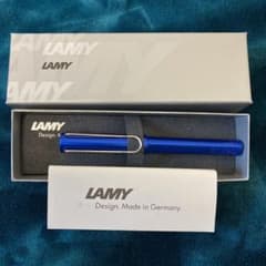 【ケースなし】LAMY ボールペン　ブルー　(インク黒)のサムネイル