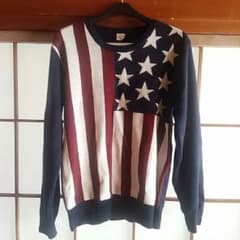 アメリカ国旗柄セーターのサムネイル