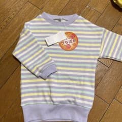 西松屋　裏起毛トレーナー　新品未使用　80サイズのサムネイル