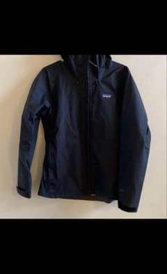 patagonia シェルジャケット S黒ナイロンジャケット ドローコード付のサムネイル