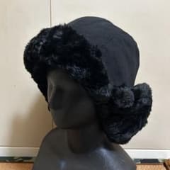 美品 LIMI feu ヨウジヤマモト フライトキャップ ブラック - メルカリ