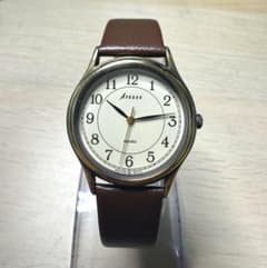稼働品 SEIKO セイコー アベニュー メンズ腕時計 ベルト新品 電池交換 