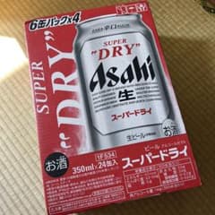 アサヒ スーパードライ 350ml×24缶 6缶パック×4