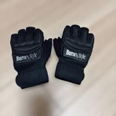 BurnesStyle トレーニンググローブ ブラック Lサイズ - メルカリ